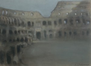 Kazimierz Stabrowski, COLOSSEUM W ŚWIETLE KSIĘŻYCA, 1928