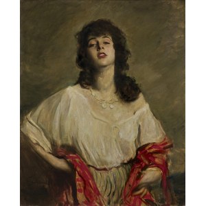 Boleslaw Szankowski, THE GIRL IN THE RED Scarf