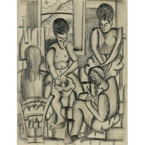 Nadia Leger, FOUR WOMEN IN THE KITCHEN, after 1925