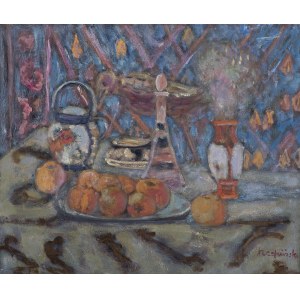 Czeslaw Rzepinski, Still Life in a Gazebo, after 1950