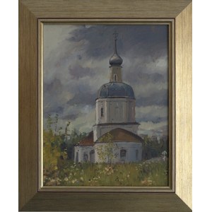 Jakub Podlodowski, View of the Orthodox Church in Alexandrov near Kremlin + NFT