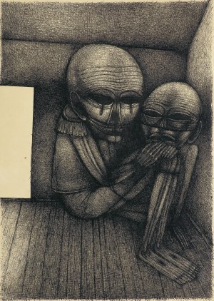 Zdzisław Beksiński, BEZ TYTUŁU, ok. 1966