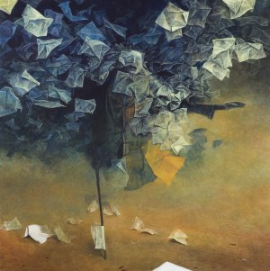 Zdzisław Beksiński, BEZ TYTUŁU, 1981