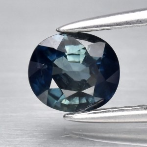 Natural Sapphire 0.63 ct. 5.6x5.0 mm. Australia - video