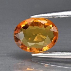 Szafir Naturalny 0.83 ct. 7.0x5.5 mm. Tanzania - video