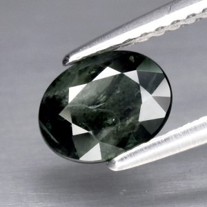 Natürlicher Saphir 1,01 ct. 7,0x5,4 mm. Australien - Video