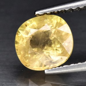 Szafir Naturalny 1.59 ct. 6.7x6.3 mm. Madagaskar - video