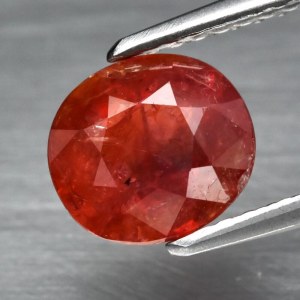 Szafir Naturalny 1.62 ct. 7.3x6.6 mm. Mozambik - video