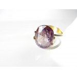 Einzigartiger Saphir mit Alexandrit-Effekt 8,56ct CERT 352_1184 - Video