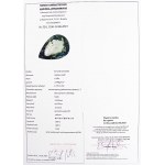 NATURAL sapphire - 6.10 ct - CERTIFICATE 354_1180 - video