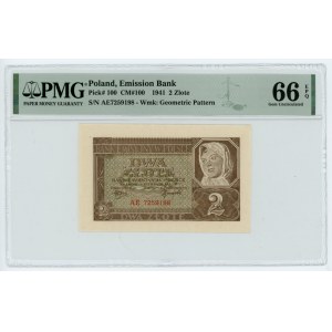 2 gold 1941 - AE series - PMG 66 EPQ