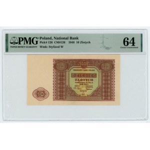 10 gold 1946 - PMG 64