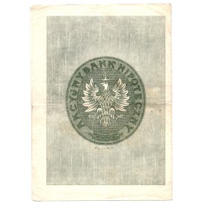 Konwersyjny 4,5% List Hipoteczny na 100 zł, 1926r .