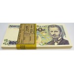 Bankpaket 200 Zloty 1988 Serie ED ( 99 Stück)