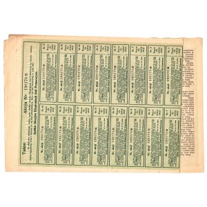 Aktiengesellschaft für Kalisalzausbeutung - Lemberg - 100 Zloty 1929
