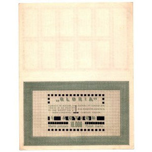 Gloria Fabryka Świec i Wyrobów Woskowych S.A., 10 000 mkp 1923