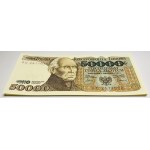 20 pieces 50,000 zloty 1989 series AC