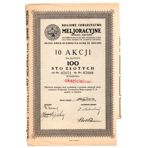 Krajowe Towarzystwo Melioracyjne, 1000 zł, III emisja