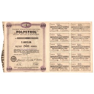 Polskie Towarzystwo Naftowe „Polpetrol” S.A., 500 mkp