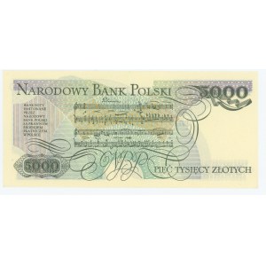 5.000 Zloty 1982 - Serie AR