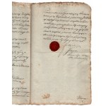 Settlement document from the Duchy of Warsaw September 18, 1814.