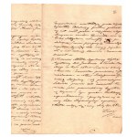 Document dated October 19/31, 1837, Bank of Poland paper dated 1837 Jeziornya