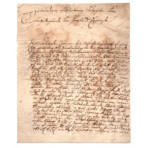 Dokument ze znakiem herbowym oraz napisowym C & I Honig