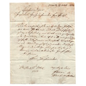 BRESLAU / Breslau letter dated 1818 with coat of arms mark and C.B.R. inscription.