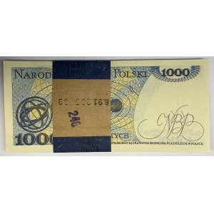 PACZKA 1.000 złotych 1982 - seria EE - (100 sztuk)