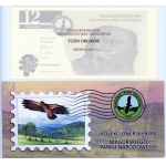 3 Collector's Vouchers of the Bieszczady National Park - PWPW - 10 Bears, One Dozen Eagles, One Dozen Lynxes