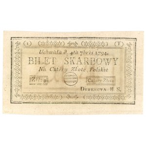 4 złote 1794 seria (I) (Y)