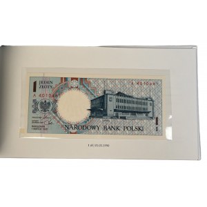 1 - 500 zloty 1990 - Banknotes ''Cities of Poland''.