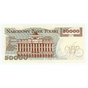50,000 zloty 1989 - BL series