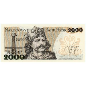 2,000 zloty 1979 - BA series