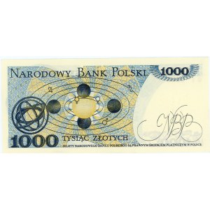 1,000 zloty 1982 - GE series