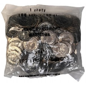 1 złoty 1993 - woreczek menniczy 100 sztuk