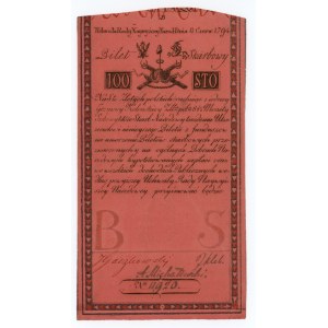 100 zloty 1794 series C BEAUTIFUL STATE OF CONSERVATION