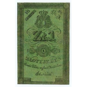NOVEMBER Aufstand 1 Zloty 1831 RARE