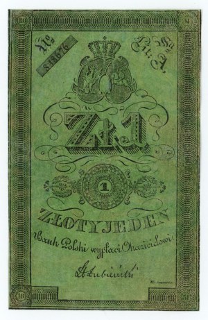 1 złoty 1831 i - RZADKI