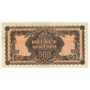 500 złotych 1944 - obowiązkowe - seria Ax