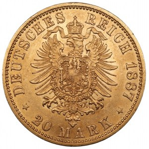 GERMANY Wilhelm I - 20 marks 1887 (A) Berlin