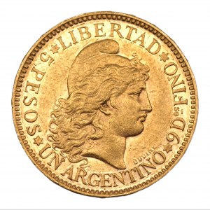 Argentina - 5 pesos 1885