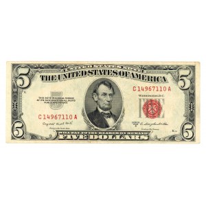 USA - 5 dolarów 1953