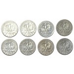 II RP - Set of 8 coins - Polonia (1933-1934)