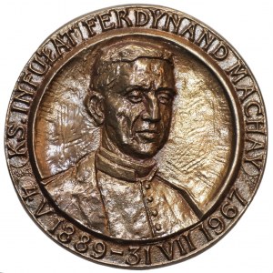 Medal Towarzystwo Przyjaciół Orawy 1889-1967 - ks. Ferdynand Machay wraz z etui -