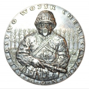 Edward Gorol medal - Head of the Chemical Forces of the Ministry of Defense - silver plated
