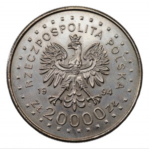 20.000 złotych 1994 - 200 rocznica Powstania Kościuszkowskiego