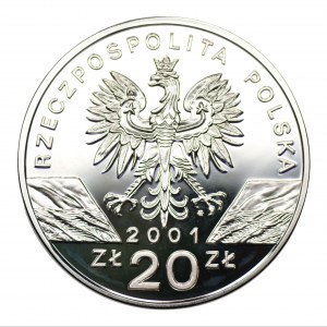 20 złotych 2001 - Paź królowej