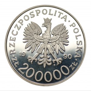 200,000 zloty 1990 Gen. Tadeusz Komorowski - Bor