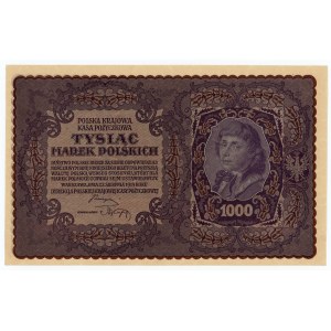 1.000 marek polskich 1919 - I SERJA AO